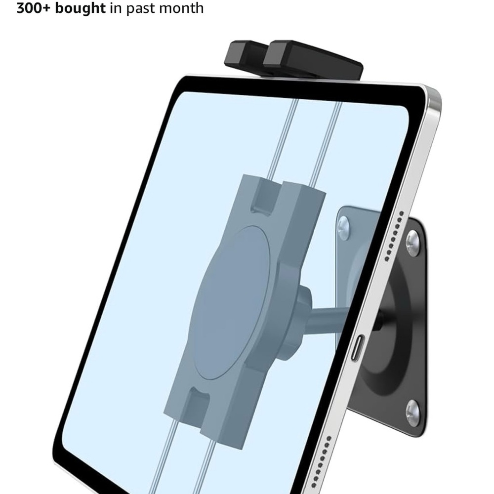 Universal Black Tablet Wall Mount
